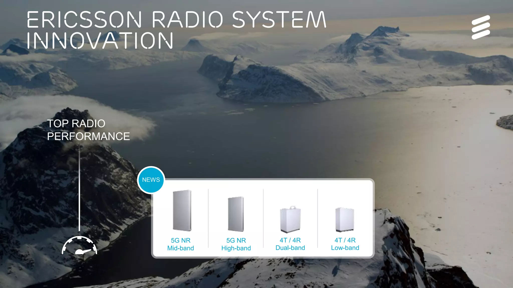 Ericsson Radio System Reaches New Heights | Commercial in confidence | 2017-02-02 | Page 6
4T / 4R
Dual-band
5G NR
Mid-band
5G NR
High-band
TOP RADIO
PERFORMANCE
4T / 4R
Low-band
NEWS
Ericsson Radio System
innovation
 