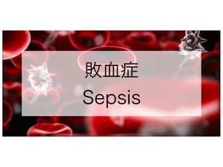 敗血症
Sepsis
 