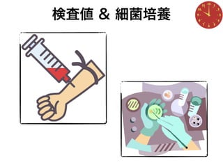検査値 & 細菌培養
 