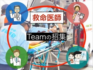 救命医師
Teamの招集
 