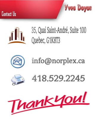 Eric Yves Doyon et son succès