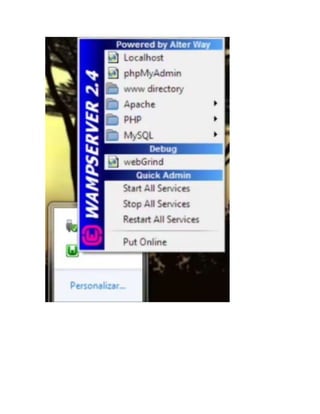 Instalación WampServer