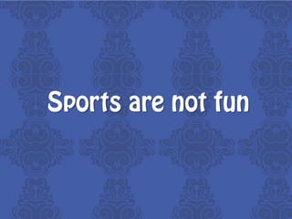 Why Chinese Girls (17-23) don't like to exercise?