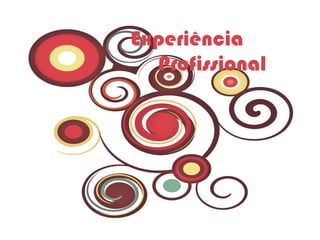 Erika Ferreira  Experiência Profissional 