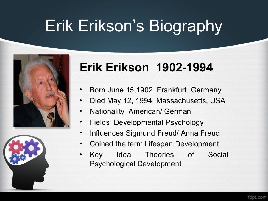 Erik erikson stages of development
