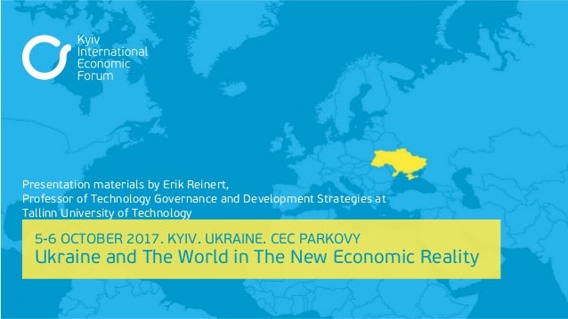 Erik Reinert Presentation Materials For The Kief 2017