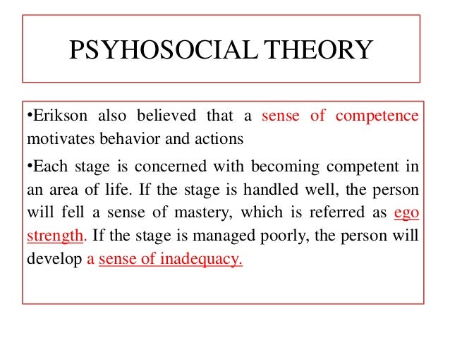 Erikson’s theory of psychosocial development (1)