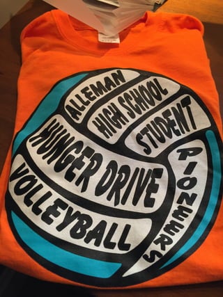 Erin hunger drive tee