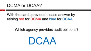 DCMA and DCAA – Leveraging the Dynamic Duo to Achieve Pricing Success ...