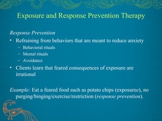 Treatment of Anxiety and OCD- Robert Bond, Ph.D & Erin McGinty, LPC | PPT