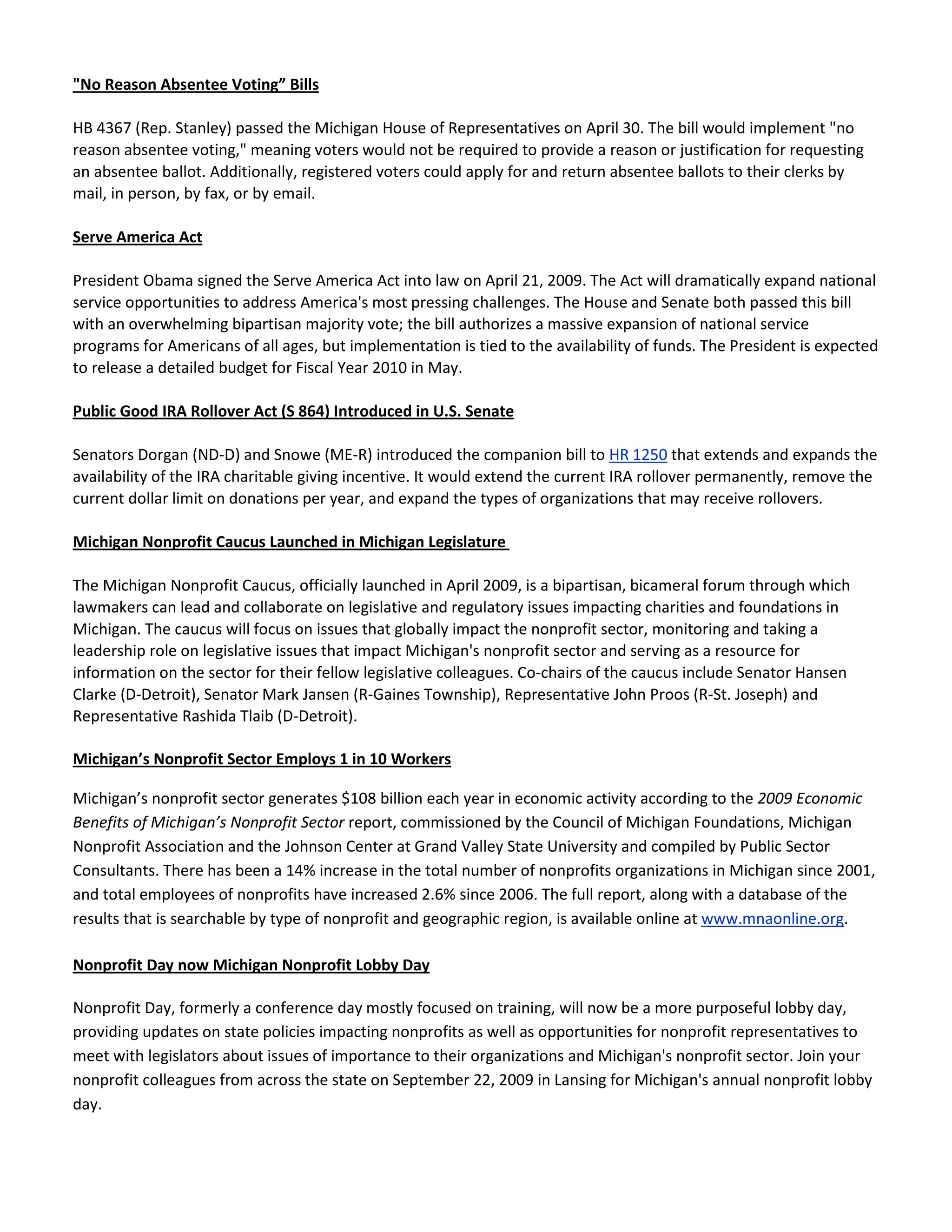 Erin Skene Pratt Capitol Update One Pager