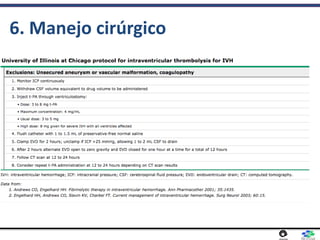 6. Manejo cirúrgico
 