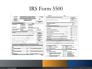 IRS Form 5500
 
