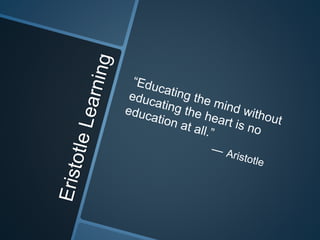 Eristotle learning