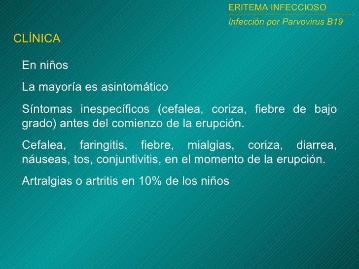 Eritema Infeccioso Y Roseola Infantil