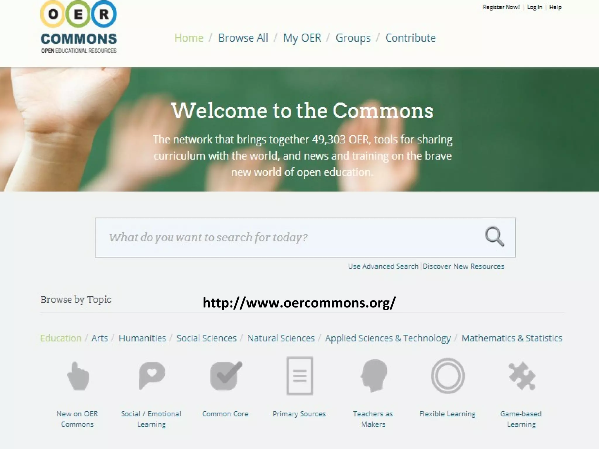 http://www.oercommons.org/
 