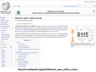 Massive open online course - Wikipedia