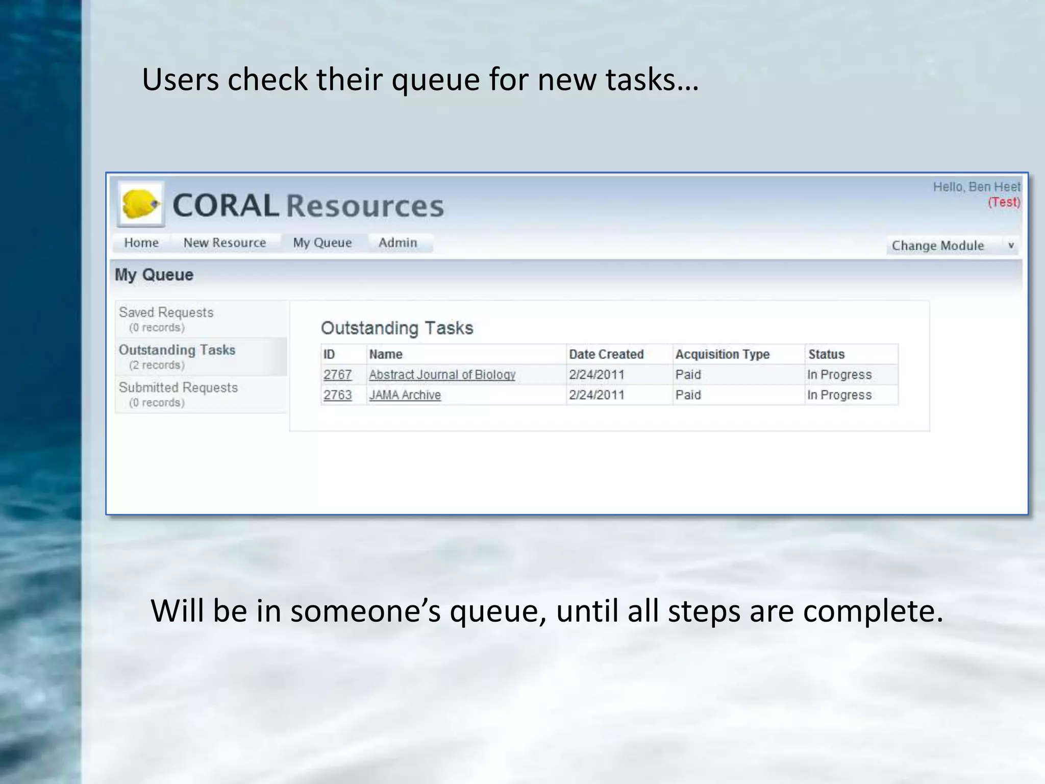 Standardized Each order goes through the same stepsIn Progress – Licensing