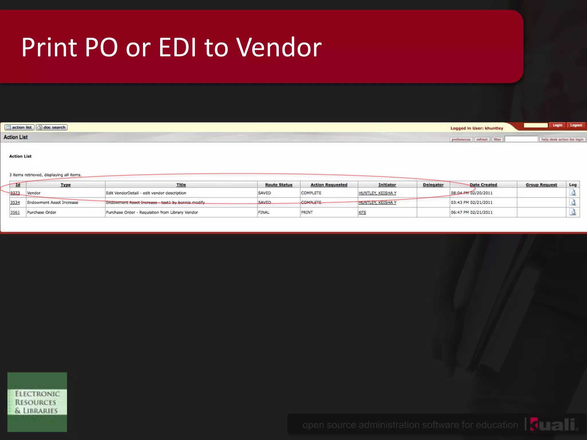     Arriving at destination…A series of emails and task queues which remind people to do their part