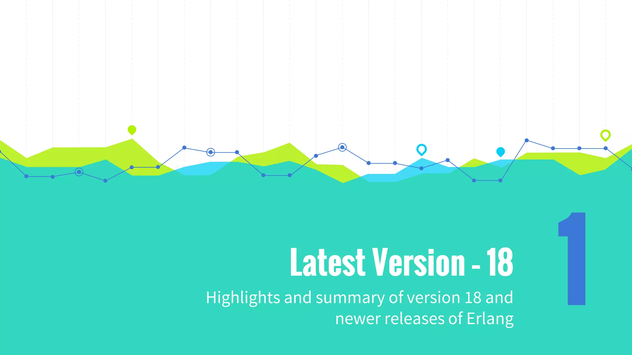 Latest Version – 18
Highlights and summary of version 18 and
newer releases of Erlang
1
 