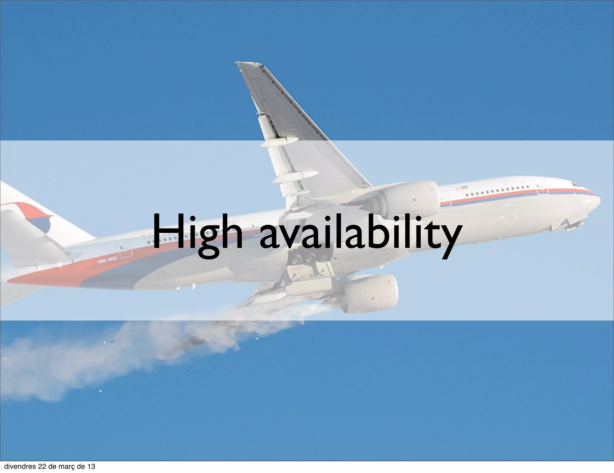 Light threads
    hundreds of thousands of threads in one
      machine with a good cpu scheduler
 