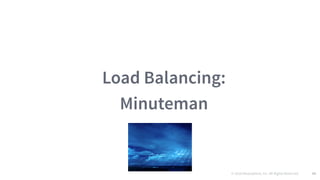 © 2016 Mesosphere, Inc. All Rights Reserved. 69
Load Balancing:
Minuteman
 