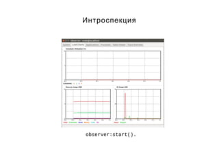 Интроспекция 
observer:start(). 
 