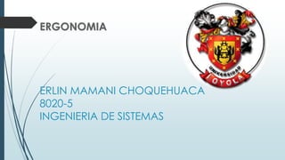 ERLIN MAMANI CHOQUEHUACA
8020-5
INGENIERIA DE SISTEMAS
 