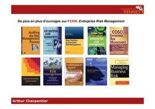 De plus en plus d’ouvrages sur l’ERM, Enterprise Risk Management
Arthur Charpentier
 