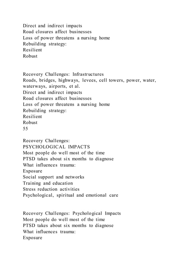 ERM 1200 Introduction to Emergency ManagementModule 2 Chapter | PDF