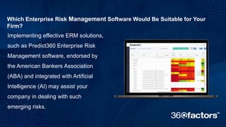 The Impact of Emerging Risks on Enterprise Risk Management | PPTX