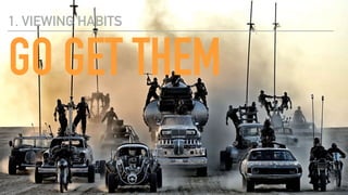 GO GET THEM
1. VIEWING HABITS
 