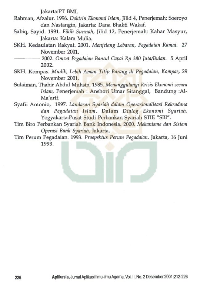 Ermi suhasti sy operasionalisasipegadaian dalam perspektif 