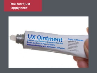 You can’t just
"apply here"
 