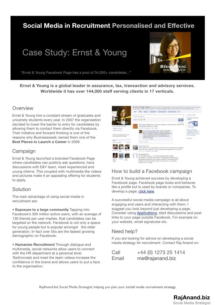 ernst and young case study example