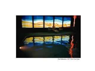 Pool Reflections, 1977. Foto: Ernst Haas.
 