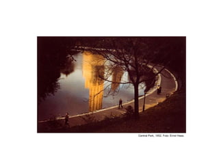 Central Park, 1952. Foto: Ernst Haas.
 