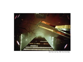 New York in the Fog, 1980. Foto: Ernst Haas.
 
