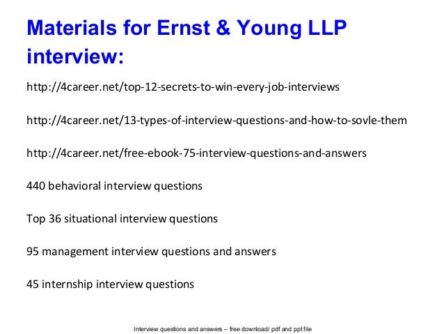 case study interview questions