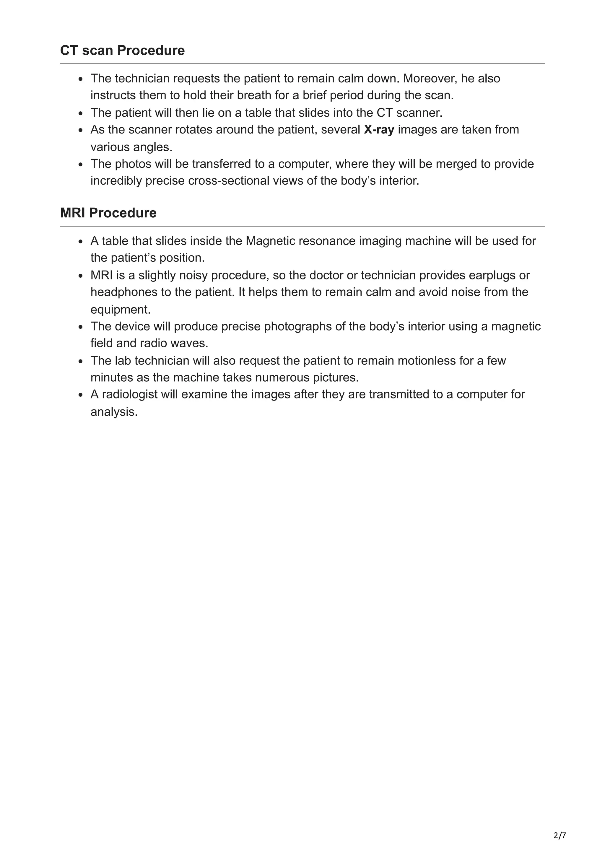 Difference between ct scan and mri pdf