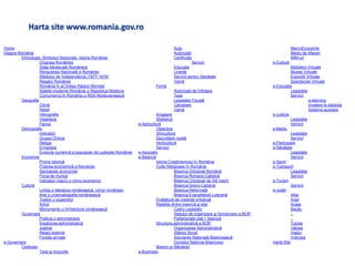Harta sitewww.romania.gov.roHomeDespre RomâniaEtimologie, Simboluri Naționale, Istoria RomânieiOriginea RomânilorState Medievale RomâneștiRenașterea Națională a RomânieiRăzboiul de Independență (1877-1878)Regatul RomânieiRomânia în al Doilea Război MondialStatele moderne România și Republica MoldovaComunismul în România și RSS MoldoveneascăGeografieClimăReliefHidrografieVegetațiaFaunaDemografieIndicatoriGrupuri EtniceReligiaEmigrațiaEvoluția numerică a populației din județele RomânieiEconomiePrivire IstoricăPuterea economică a RomânieiSectoarele economieiForța de muncăIndicatori macro și micro economiciCulturăLimba și literatura românească, Umor românescArte și cinematografia româneascăTradiții și superstițiiArtiștiMonumente și Arhitectura româneascăGuvernarePolitică și administrațieÎmpărțirea administrativăJustițieRelații externeForțele armatee-GuvernareCetățeanTaxe şi ImpoziteAutoAutorizaţiiCertificateServiciiEducaţieLicenţeServicii pentru SănătateVamăFirmăAutorizaţii de ÎnfinţareTaxeLegislaţie FiscalăCercetareVamăAngajareStatisticăe-AgriculturăObiectiveSilviculturaDezvoltare ruralăHorticulturăServiciie-Asociative-BisericăIstoria Creştinismului în RomâniaCulte Religioase în RomâniaBiserica Ortodoxă RomânăBiserica Romano-CatolicăBiserica Ortodoxă de Stil VechiBiserica Greco-CatolicăBiserica ReformatăBiserica Evanghelică LuteranăÎnvăţătură de credinţă ortodoxăRelatiile dintre biserică şi statCadru LegislativStatutul de organizare şi funcţionare a BORParteneriate stat + bisericăStructura administrativă a BOROrganizarea AdministrativăSfântul SinodAdunarea Naţională BisericeascăConsiliul Naţional BisericescBiserici şi Mănăstirie-BusinessMacroEconomieMediu de AfaceriIMM-urie-CulturăBiblioteci VirtualeMuzee VirtualeExpozitii VirtualeSpectacole Virtualee-EducaţieLegislatieServiciie-learningInvatare la distantaSisteme auxiliaree-JustițieLegislatieServiciie-MediuLegislaţieServiciie-Participaree-SănătateLegislaţieServiciie-Sporte-TransportLegislatieServiciie-TurismServiciie-JudeţAlbaAradArgeşBacău……TulceaVâlceaVasluiVranceaHartă Site