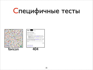 Специфичные тесты



favicon   404



                25
 