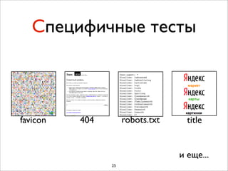 Специфичные тесты



favicon   404        robots.txt     title


                                  и еще...
                25
 