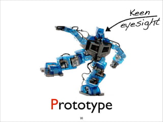 Keen
            eye sight




Prototype
    30
 