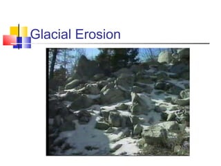 Glacial Erosion
 