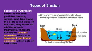 Abrading Form EROSION AND DEPOSITION.pptx topic on soil | PPTX