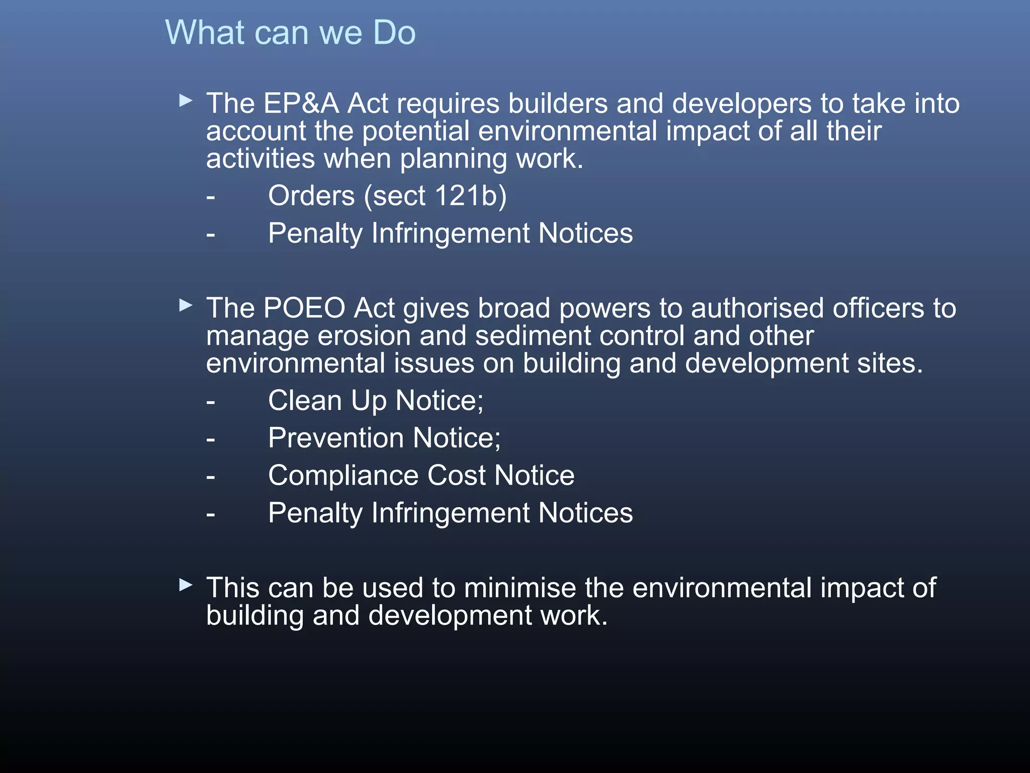 Erosion and Sedimentation Controls training | PPT