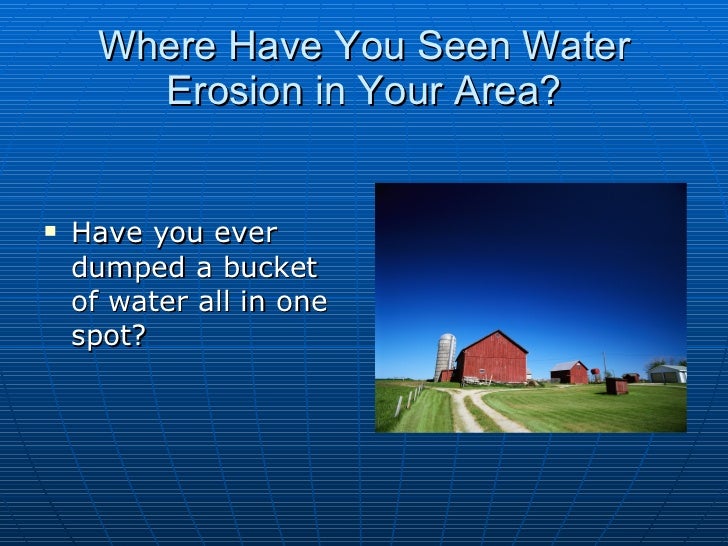 3 types of erosion