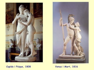 Cupido i Psique, 1808   Venus i Mart, 1816
 