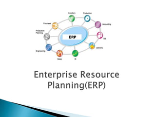 Enterprise Resource Planning(ERP) 